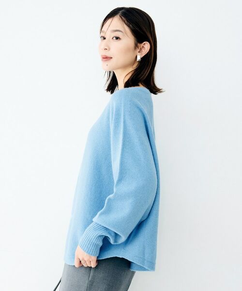 UNTITLED / アンタイトル ニット・セーター | ウールシルクカシミヤボートネックニット | 詳細19