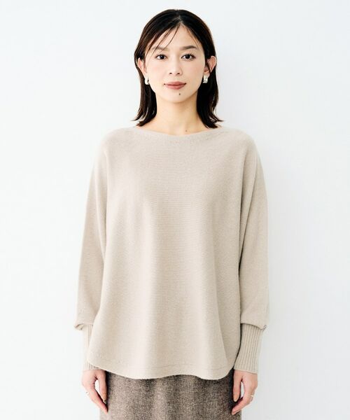 UNTITLED / アンタイトル ニット・セーター | ウールシルクカシミヤボートネックニット | 詳細26