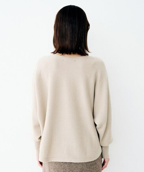 UNTITLED / アンタイトル ニット・セーター | ウールシルクカシミヤボートネックニット | 詳細28