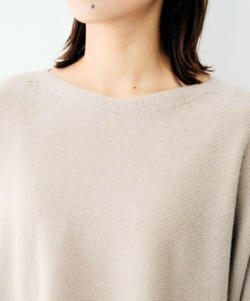 UNTITLED / アンタイトル ニット・セーター | ウールシルクカシミヤボートネックニット | 詳細29