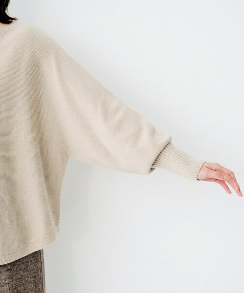 UNTITLED / アンタイトル ニット・セーター | ウールシルクカシミヤボートネックニット | 詳細30