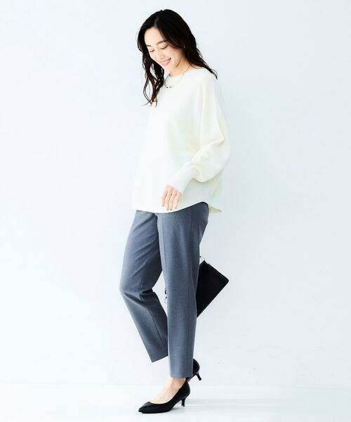 UNTITLED / アンタイトル ニット・セーター | ウールシルクカシミヤボートネックニット | 詳細4