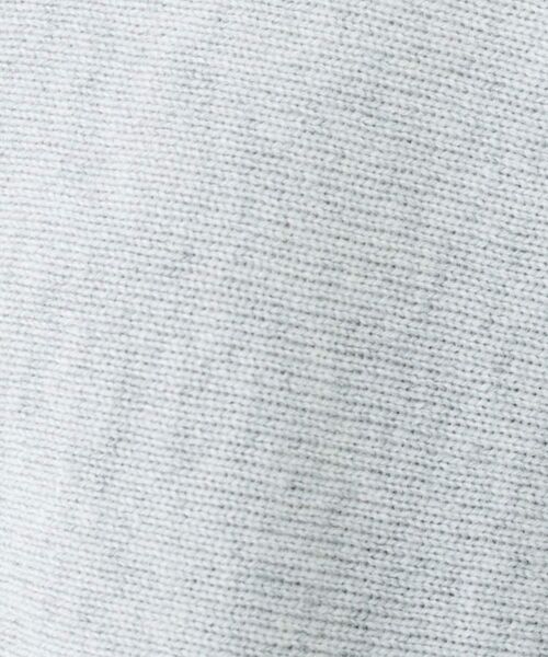 UNTITLED / アンタイトル ニット・セーター | ウールシルクカシミヤボートネックニット | 詳細9