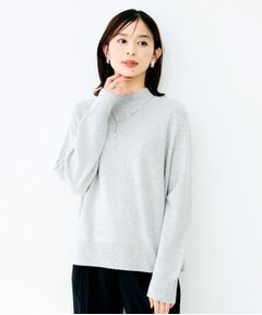 UNTITLED / アンタイトル ニット・セーター | ウールシルクカシミヤボトルネックニット