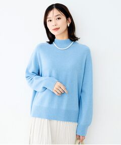 UNTITLED / アンタイトル ニット・セーター | ウールシルクカシミヤボトルネックニット