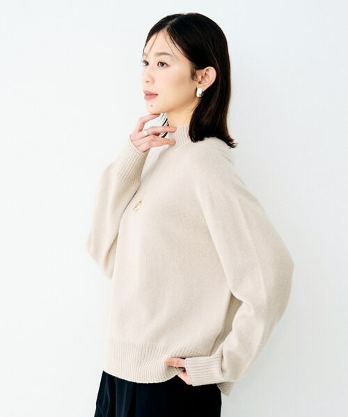 UNTITLED / アンタイトル ニット・セーター | ウールシルクカシミヤボトルネックニット | 詳細11