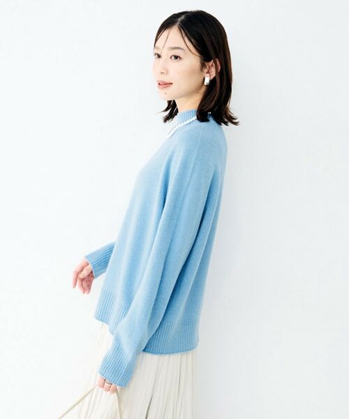 UNTITLED / アンタイトル ニット・セーター | ウールシルクカシミヤボトルネックニット | 詳細15