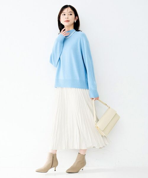 UNTITLED / アンタイトル ニット・セーター | ウールシルクカシミヤボトルネックニット | 詳細16