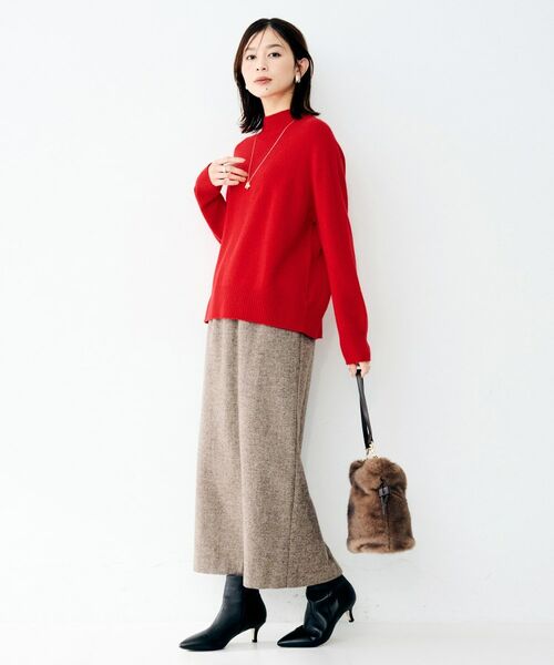 UNTITLED / アンタイトル ニット・セーター | ウールシルクカシミヤボトルネックニット | 詳細20