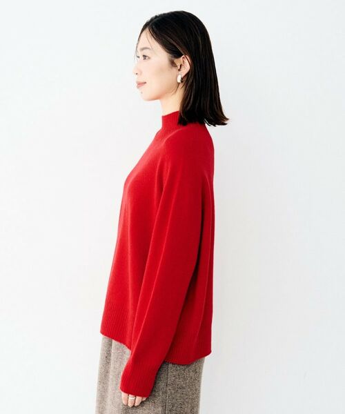 UNTITLED / アンタイトル ニット・セーター | ウールシルクカシミヤボトルネックニット | 詳細23