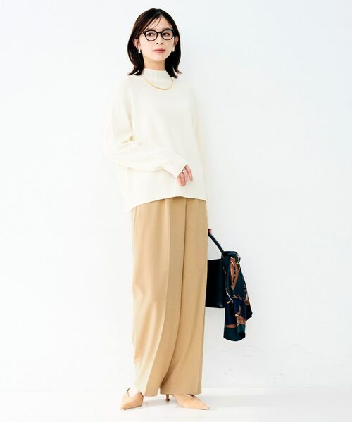UNTITLED / アンタイトル ニット・セーター | ウールシルクカシミヤボトルネックニット | 詳細4