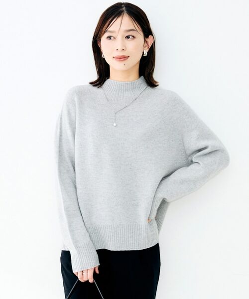 UNTITLED / アンタイトル ニット・セーター | ウールシルクカシミヤボトルネックニット | 詳細6