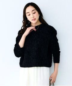 UNTITLED / アンタイトル ニット・セーター | リラックスツィード調ニット