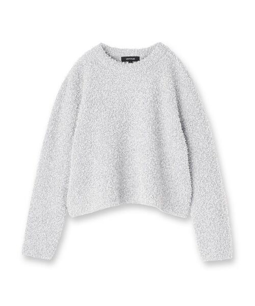 UNTITLED / アンタイトル ニット・セーター | リラックスツィード調ニット | 詳細1