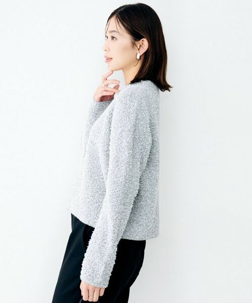 UNTITLED / アンタイトル ニット・セーター | リラックスツィード調ニット | 詳細11