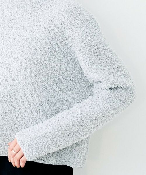 UNTITLED / アンタイトル ニット・セーター | リラックスツィード調ニット | 詳細18