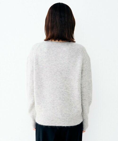UNTITLED / アンタイトル ニット・セーター | ヘアリークルーネックニット | 詳細16