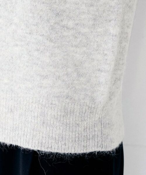 UNTITLED / アンタイトル ニット・セーター | ヘアリークルーネックニット | 詳細19