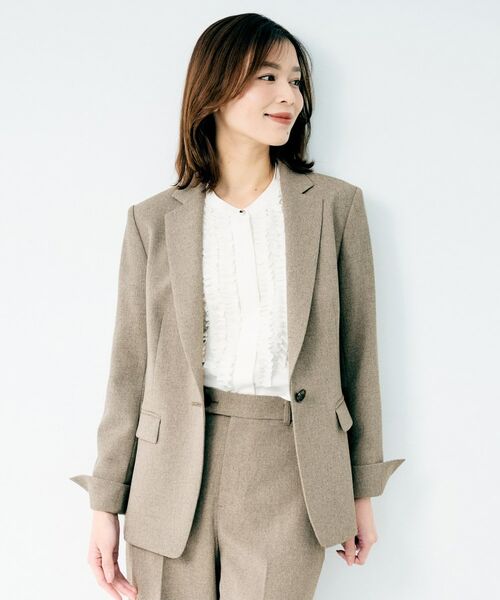 UNTITLED / アンタイトル テーラードジャケット | 杢調テーラージャケット | 詳細16