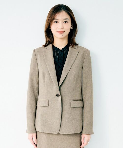 UNTITLED / アンタイトル テーラードジャケット | 杢調テーラージャケット | 詳細22