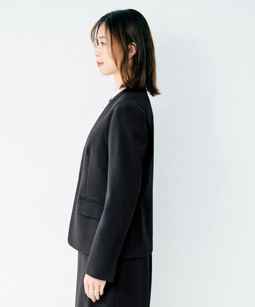 UNTITLED / アンタイトル ノーカラージャケット | 杢調ノーカラージャケット | 詳細23