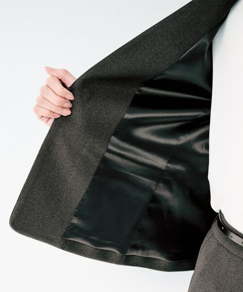 UNTITLED / アンタイトル ノーカラージャケット | 杢調ノーカラージャケット | 詳細7