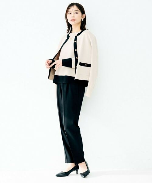 UNTITLED / アンタイトル パンツ | ドライタッチテーパードパンツ | 詳細2