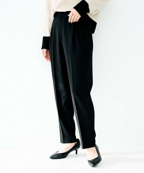 UNTITLED / アンタイトル パンツ | ドライタッチテーパードパンツ | 詳細4