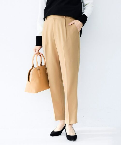 UNTITLED / アンタイトル パンツ | ドライタッチテーパードパンツ | 詳細6