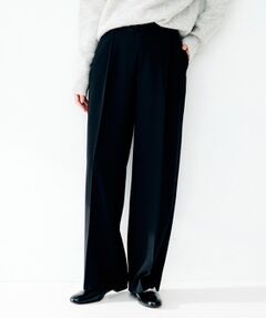 UNTITLED / アンタイトル パンツ | ドライタッチタックワイドパンツ