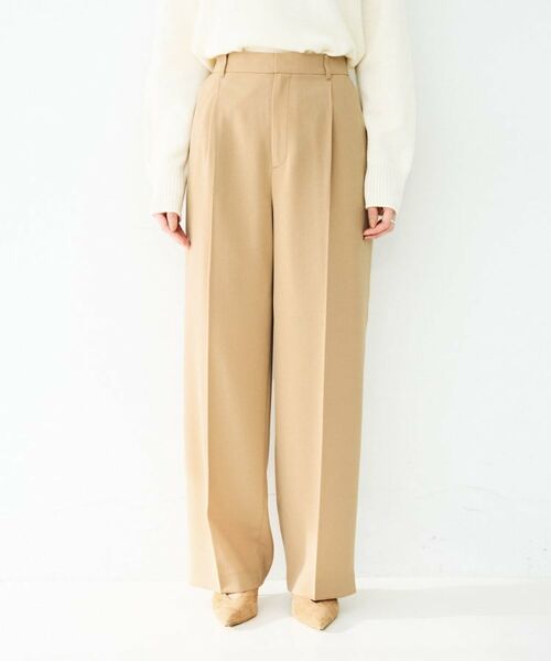 UNTITLED / アンタイトル パンツ | ドライタッチタックワイドパンツ | 詳細10