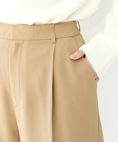 UNTITLED / アンタイトル パンツ | ドライタッチタックワイドパンツ | 詳細16