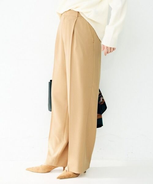 UNTITLED / アンタイトル パンツ | ドライタッチタックワイドパンツ | 詳細6