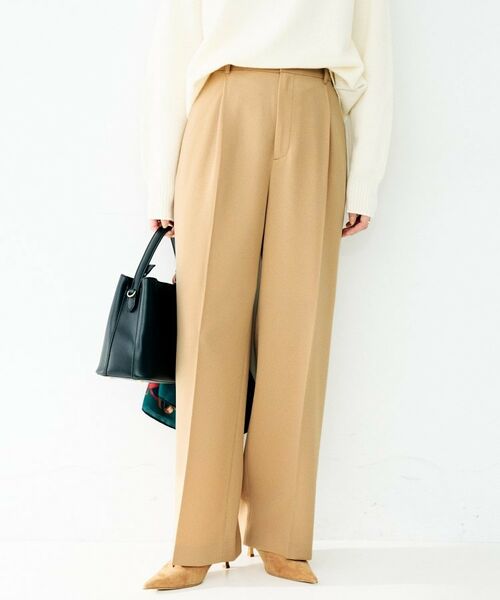 UNTITLED / アンタイトル パンツ | ドライタッチタックワイドパンツ | 詳細7