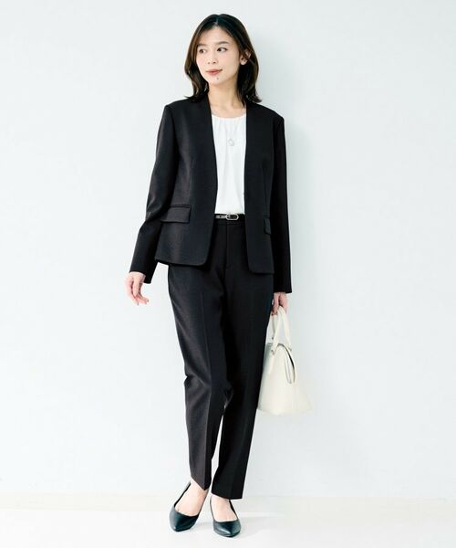 UNTITLED / アンタイトル パンツ | 杢調テーパードパンツ | 詳細10