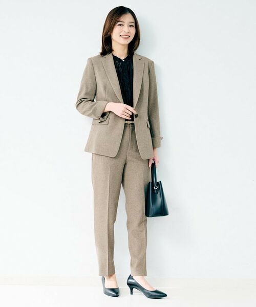 UNTITLED / アンタイトル パンツ | 杢調テーパードパンツ | 詳細15