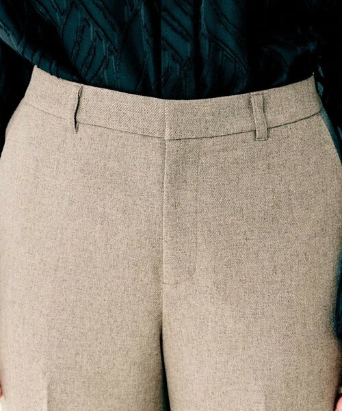 UNTITLED / アンタイトル パンツ | 杢調テーパードパンツ | 詳細20