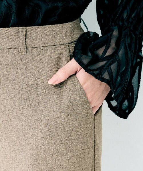 UNTITLED / アンタイトル パンツ | 杢調テーパードパンツ | 詳細23