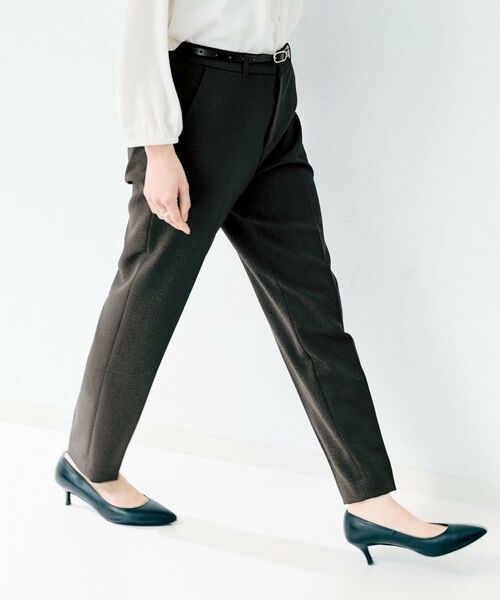 UNTITLED / アンタイトル パンツ | 杢調テーパードパンツ | 詳細3