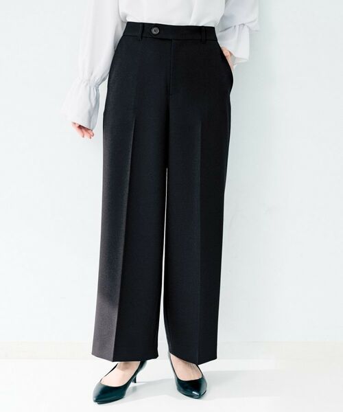 UNTITLED / アンタイトル パンツ | 杢調ワイドパンツ | 詳細12