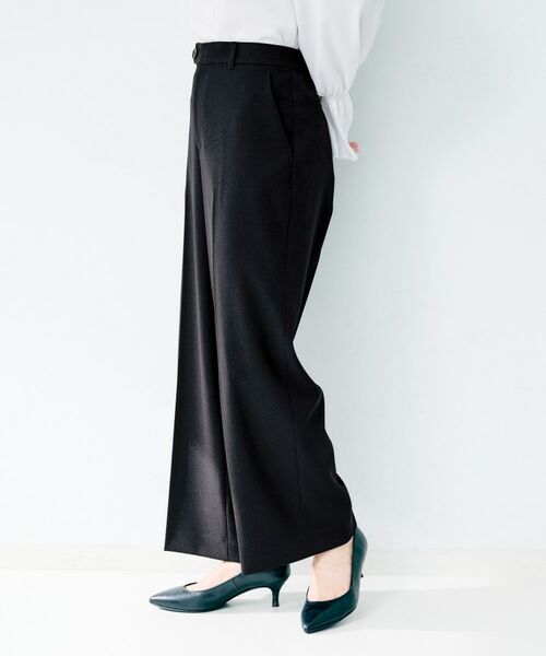 UNTITLED / アンタイトル パンツ | 杢調ワイドパンツ | 詳細13