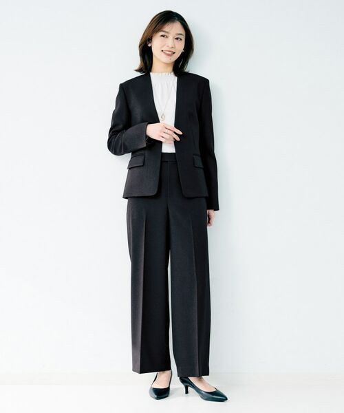 UNTITLED / アンタイトル パンツ | 杢調ワイドパンツ | 詳細14