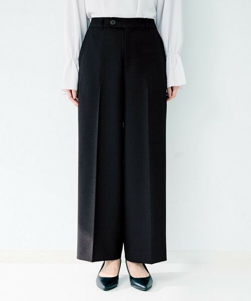 UNTITLED / アンタイトル パンツ | 杢調ワイドパンツ | 詳細17