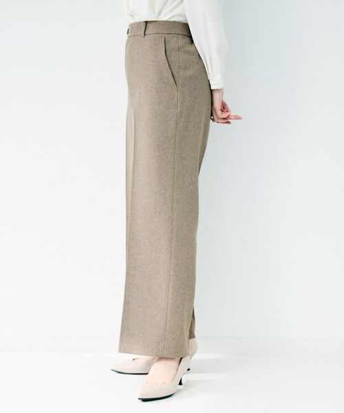 UNTITLED / アンタイトル パンツ | 杢調ワイドパンツ | 詳細8