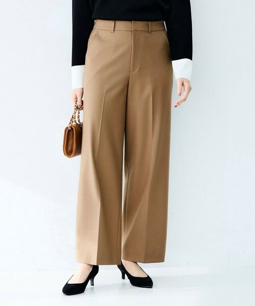 UNTITLED / アンタイトル パンツ | ベーシックフルレングスワイドパンツ | 詳細10