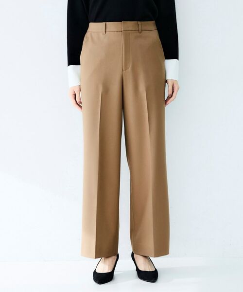 UNTITLED / アンタイトル パンツ | ベーシックフルレングスワイドパンツ | 詳細14