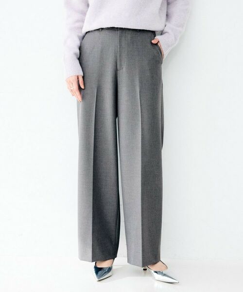 UNTITLED / アンタイトル パンツ | ベーシックフルレングスワイドパンツ | 詳細2