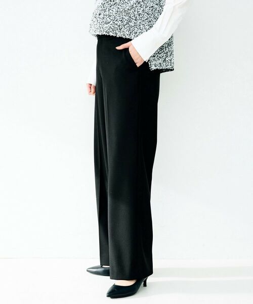 UNTITLED / アンタイトル パンツ | ベーシックフルレングスワイドパンツ | 詳細7