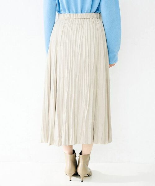 UNTITLED / アンタイトル ロング・マキシ丈スカート | スエードプリーツスカート | 詳細16