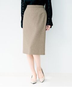 UNTITLED / アンタイトル スカート | 杢調タイトスカート